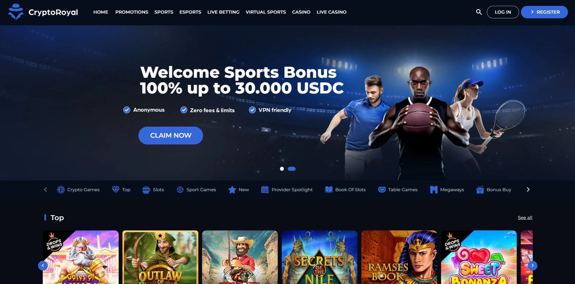 Crypto Royal Homepage