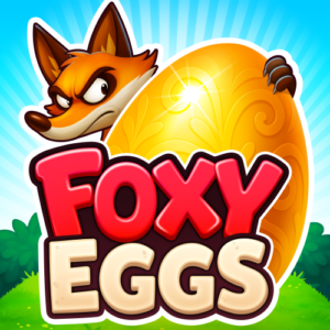 Foxy Eggs slot game logo