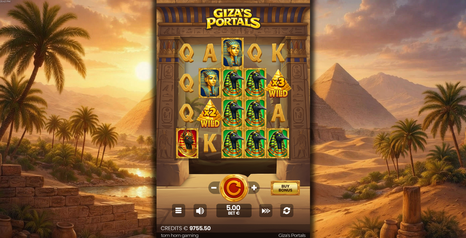 Giza's Portals base game screenshot