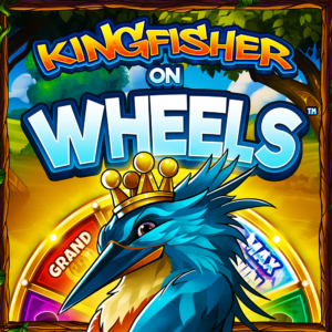 Kingfisher On Wheels slot game logo