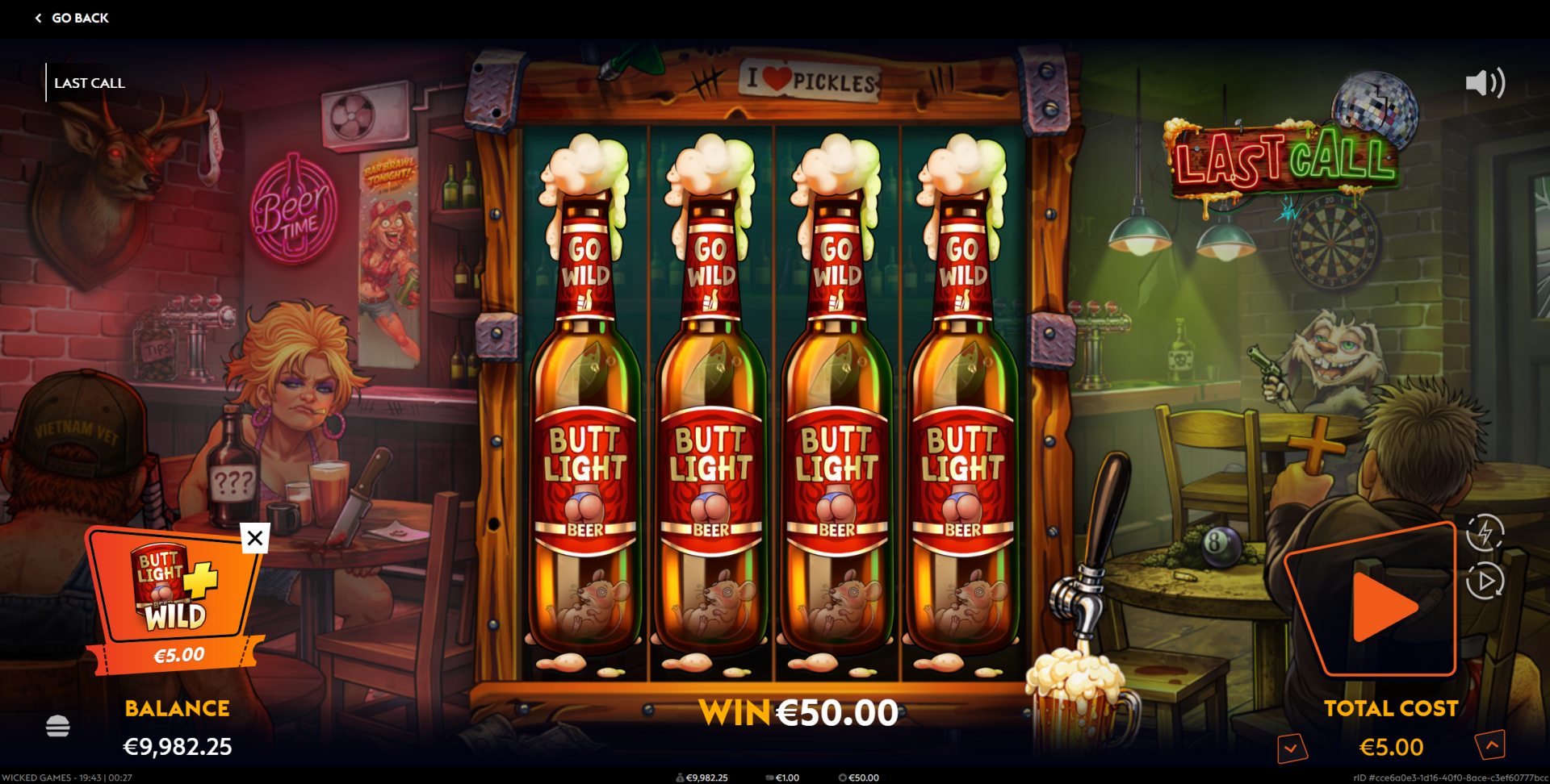 Last Call slot Stacked Up Wild Nudge feature