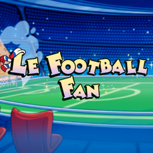 Le Football Fan slot game logo