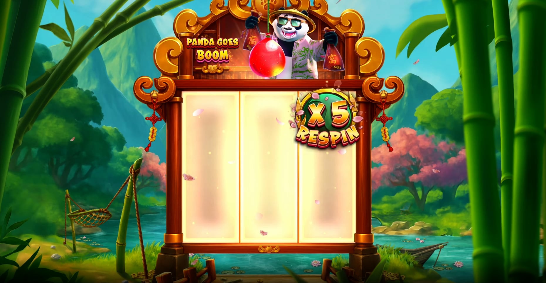 Panda Goes Boom slot screenshot