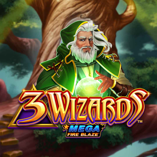 Play Mega Fire Blaze 3 Wizards Slot Game