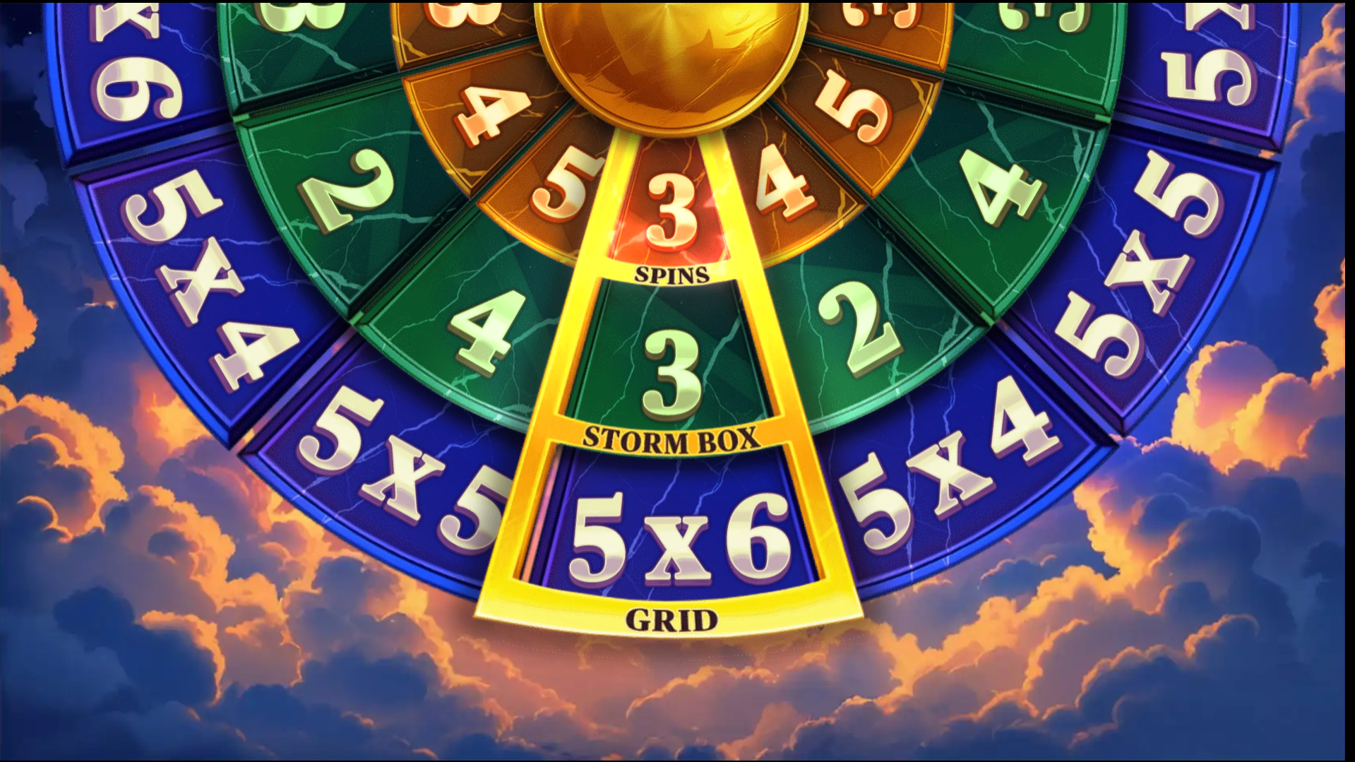 Pots of Power: Zeus bonus wheel feature screenshot