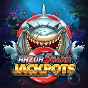 Razor Shark Jackpots slot game logo