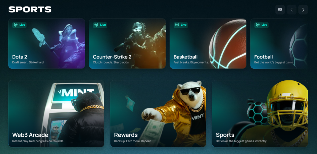 mint.io sports