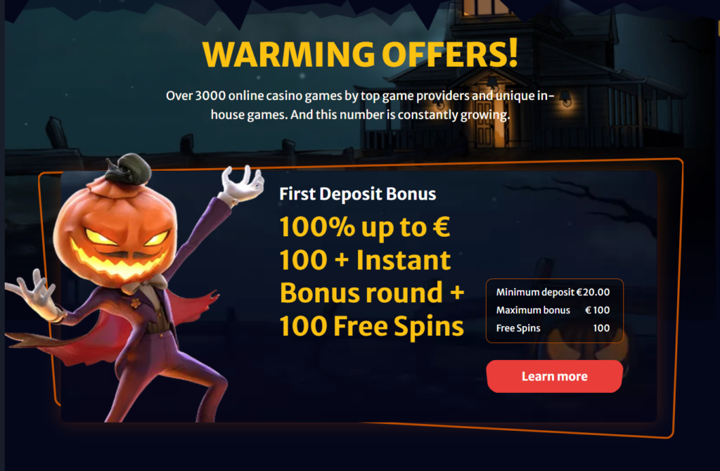 hellspin welcome offer