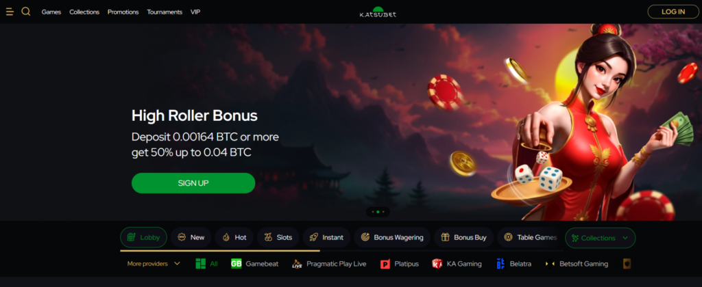 katsubet casino homepage