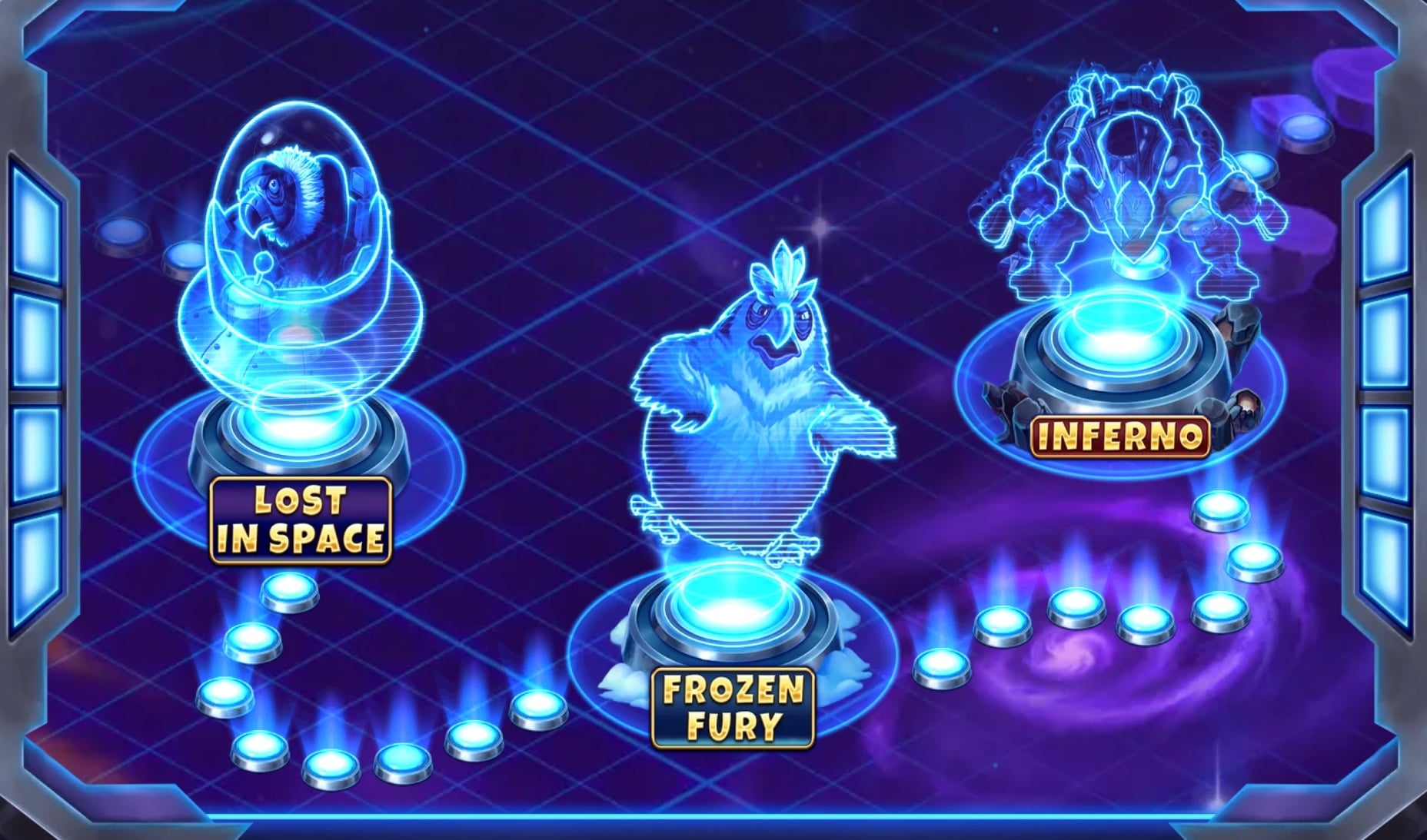 Pirots 4 Game Selection Title Screen