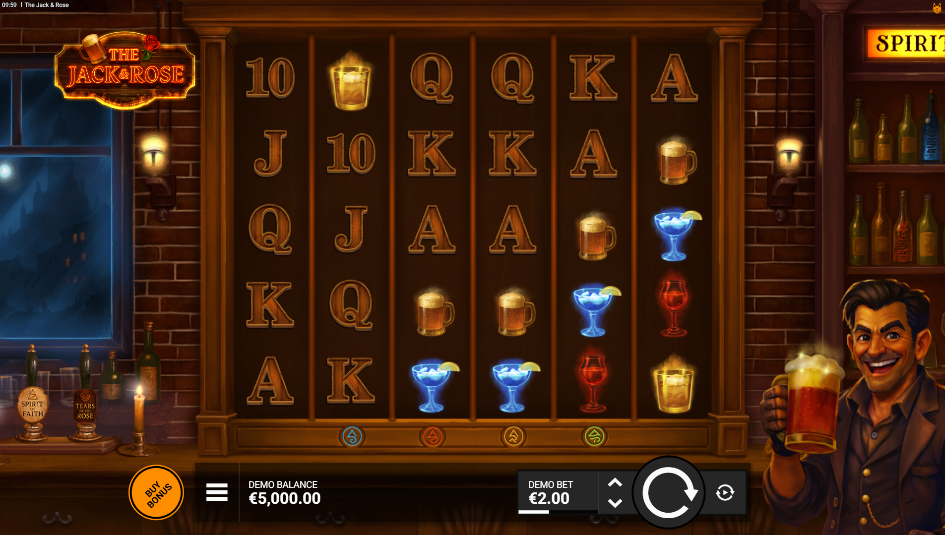 The Jack & Rose base game play