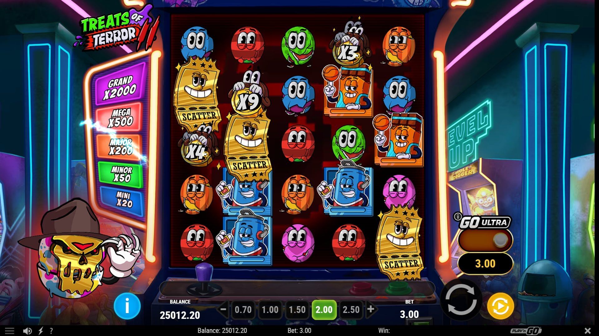 Treats of Terror 2 Free Spins Trigger