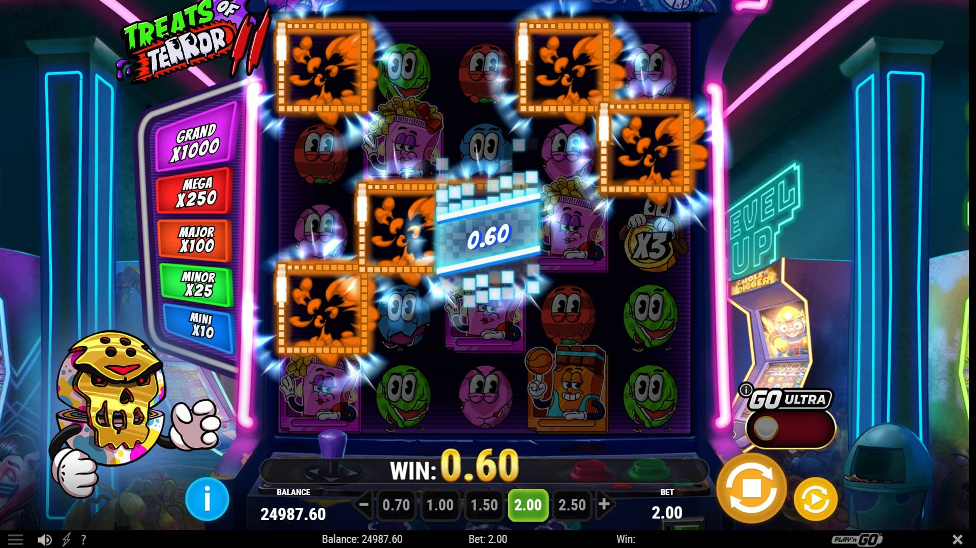 Treats of Terror 2 scatter pays win