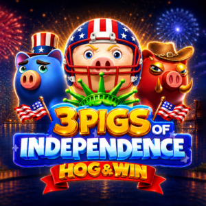 3 Pigs Of Independence Hog & Win slot game logo