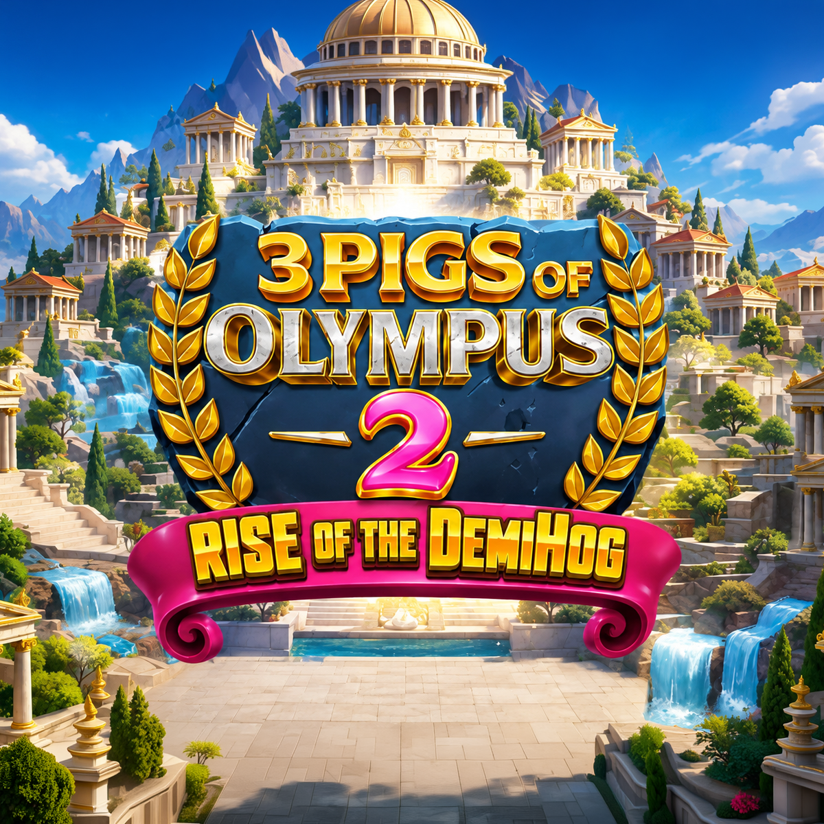 Play 3 Pigs Of Olympus 2 Rise Of The Demihog Slot Game