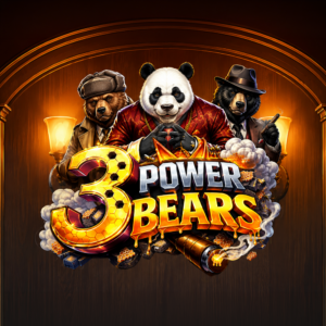 3 Power Bears slot game logo