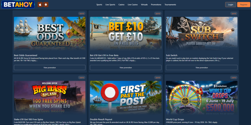 betahoy promotions