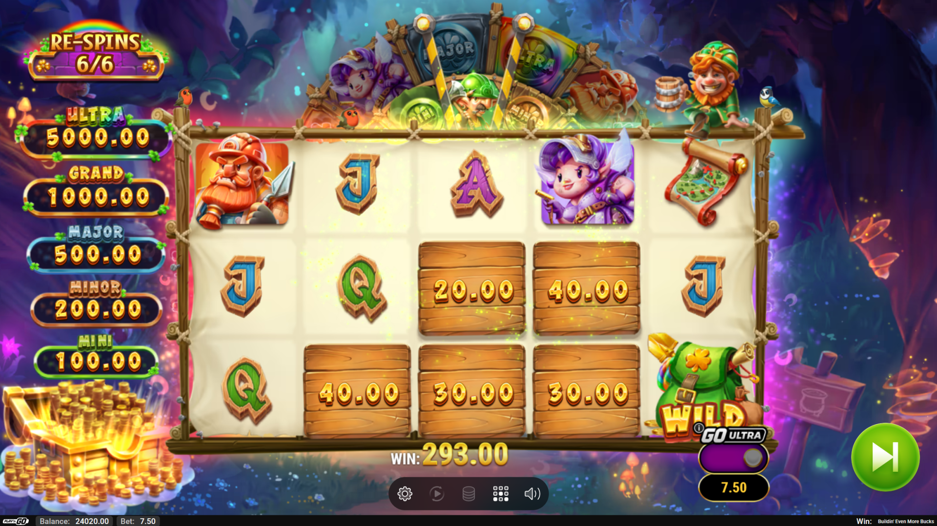 Buildin' Even More Bucks Gold Chest Win screenshot