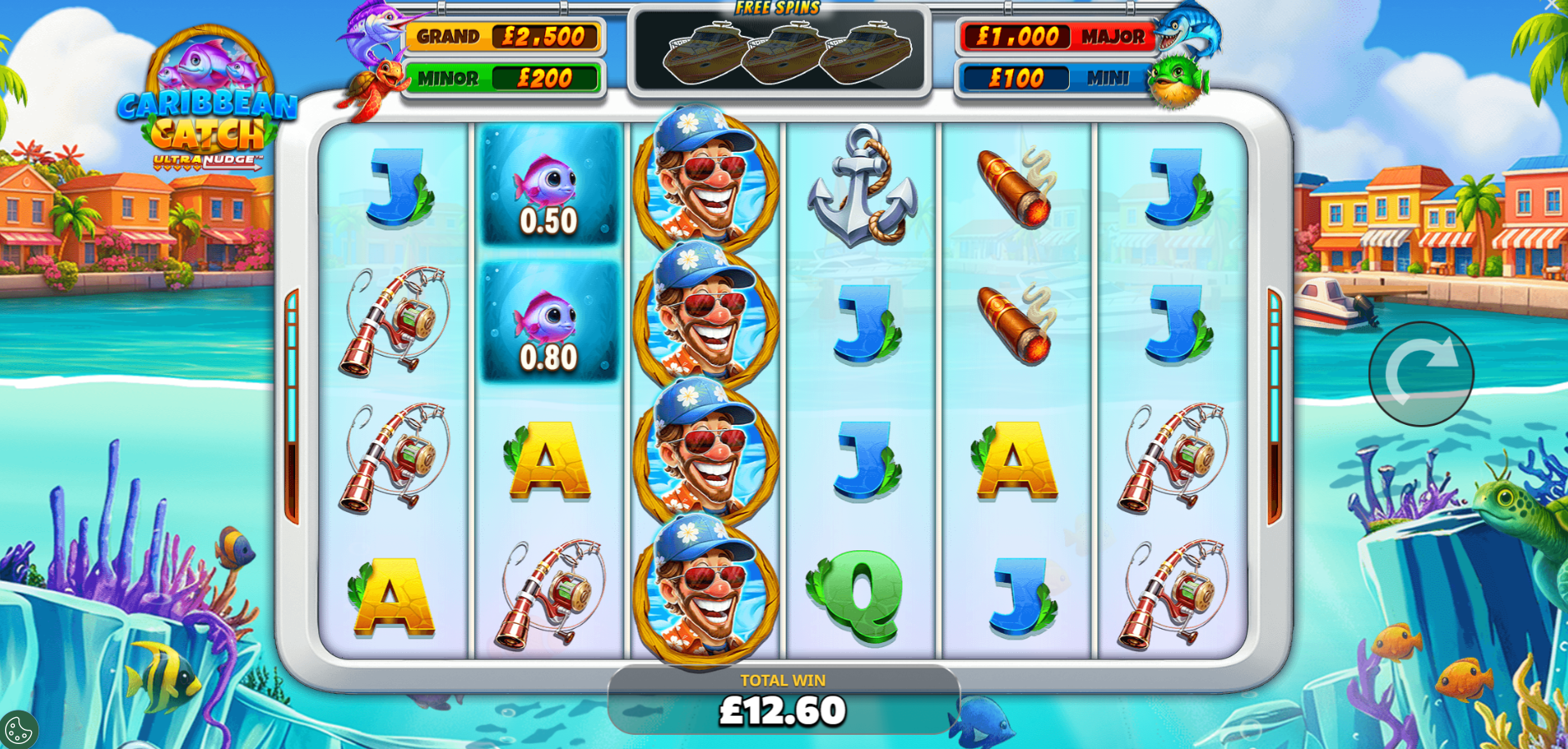 Caribbean Catch UltraNudge - Wild feature screenshot