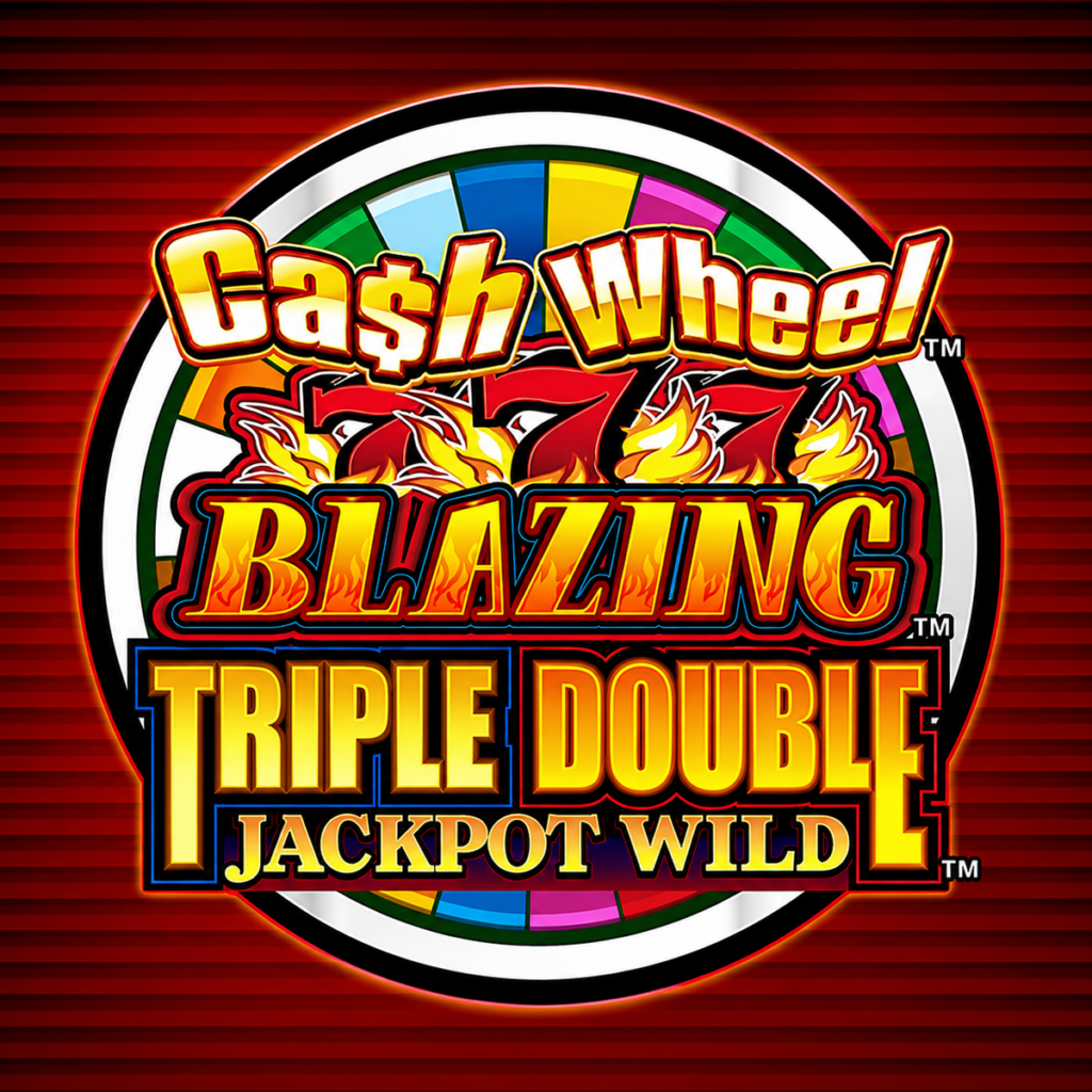 Cash Wheel Blazing 777 Triple Double Jackpot Wild