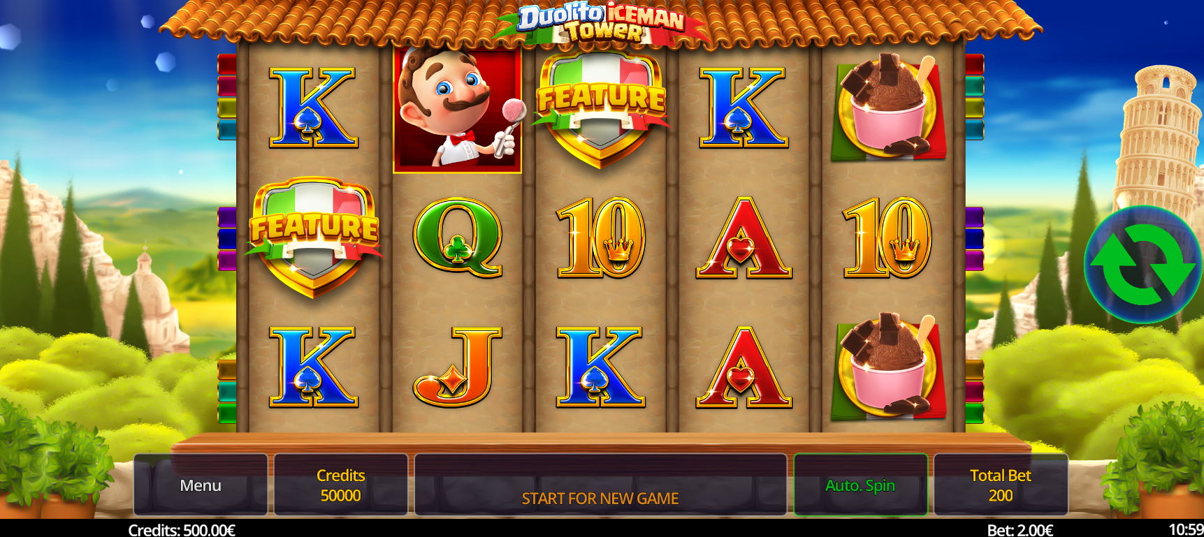 Duolito Iceman Tower base game play