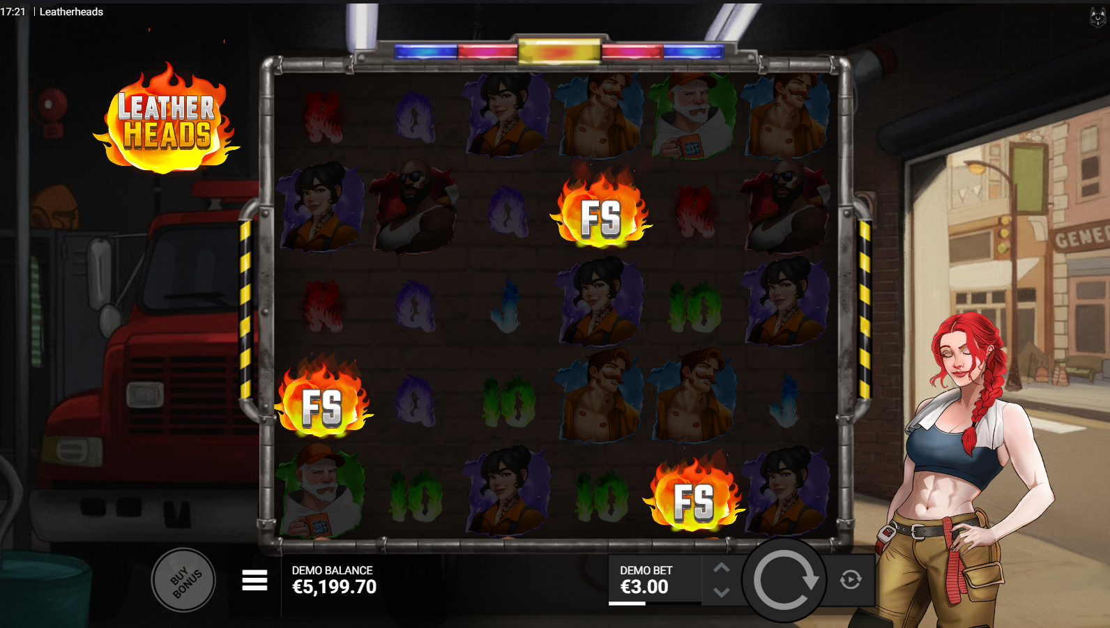 Leatherheads free spins scatter symbols landing on the reels