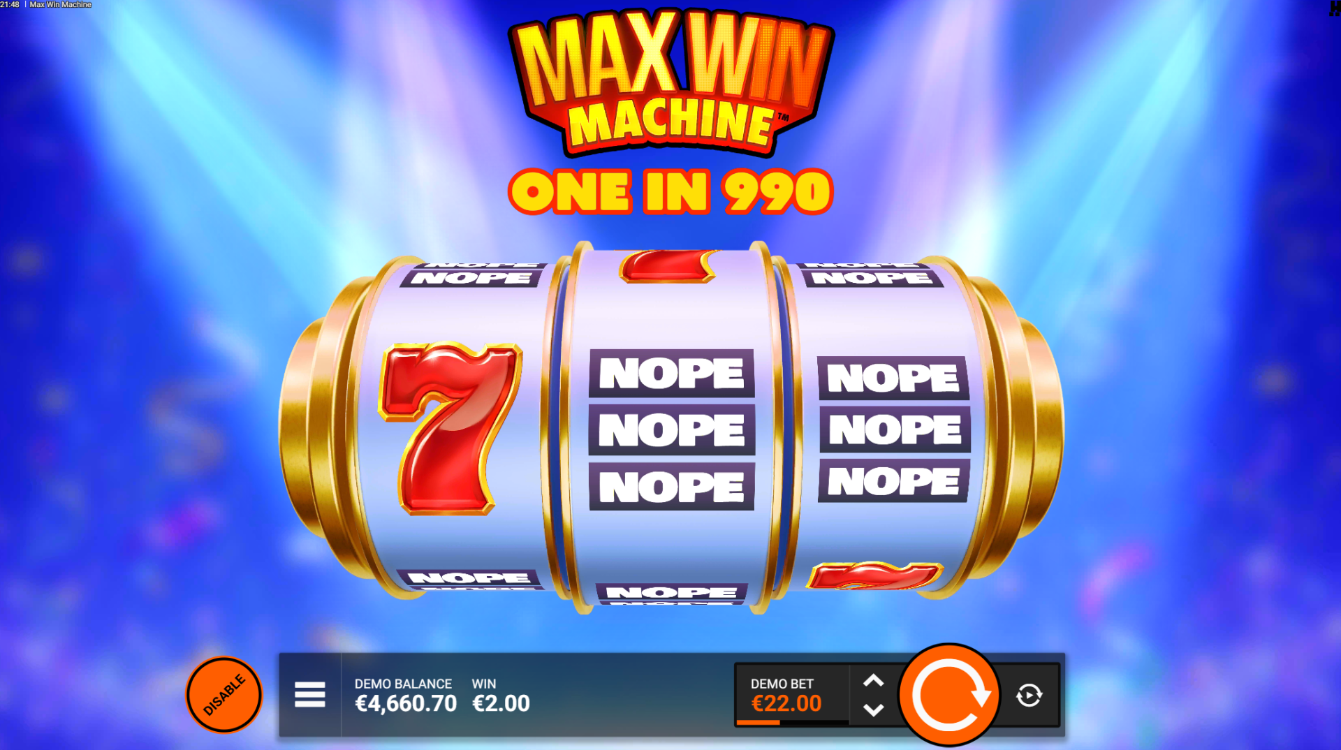 Max Win Machine slot Heavy Core Featurespins screenshot