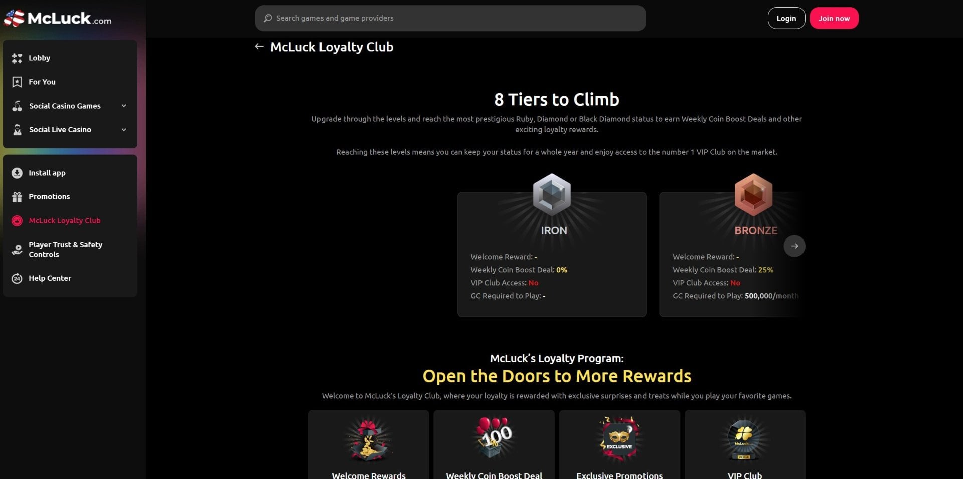 McLuck Loyalty Club