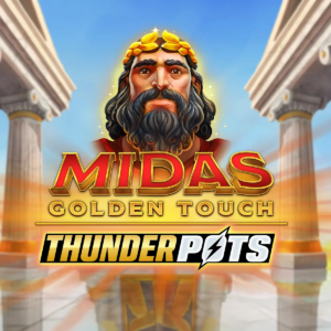 Midas Golden Touch: Thunder Pots slot game logo