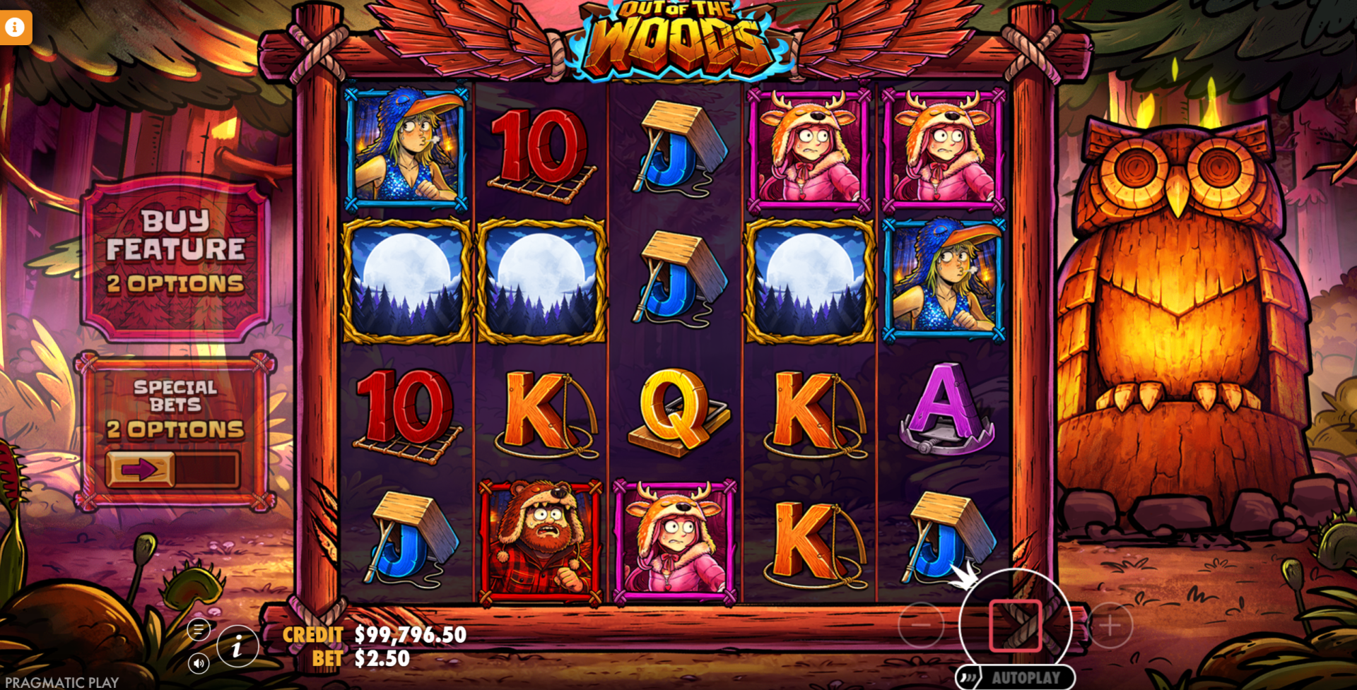 Out Of The Woods Scatter Symbols screenshot