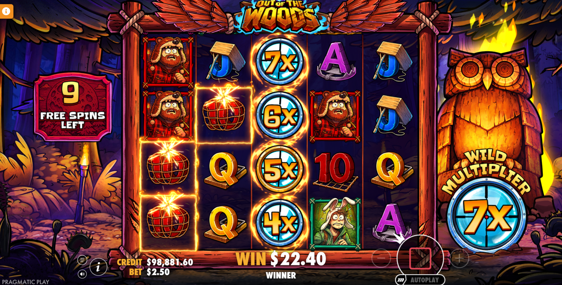 Out Of The Woods Standard Bonus screenshot