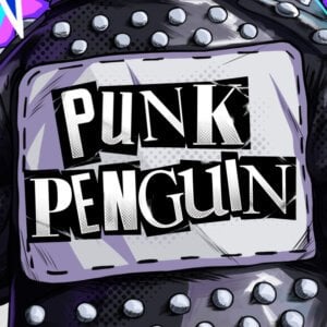 Punk Penguin slot game logo
