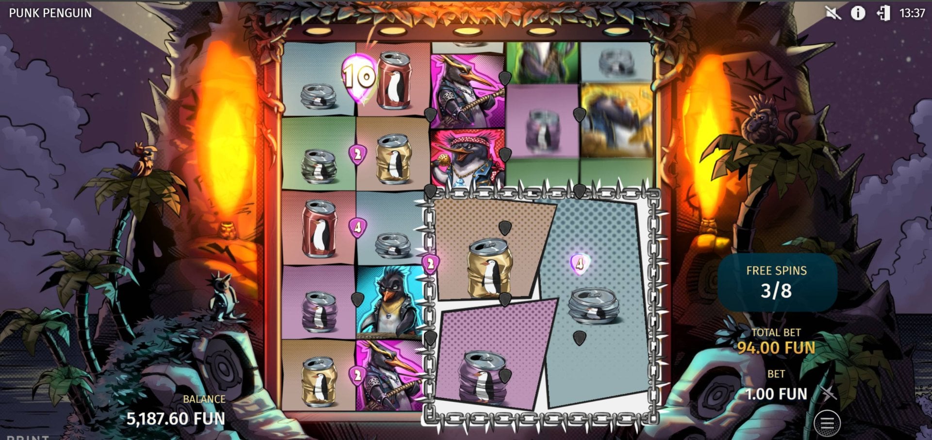 Punk Penguin Mosh Pit feature screenshot
