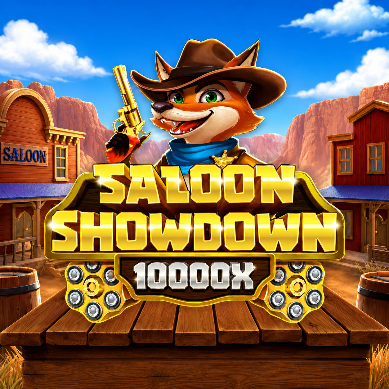 Play Saloon Showdown 10,000x Slot Game
