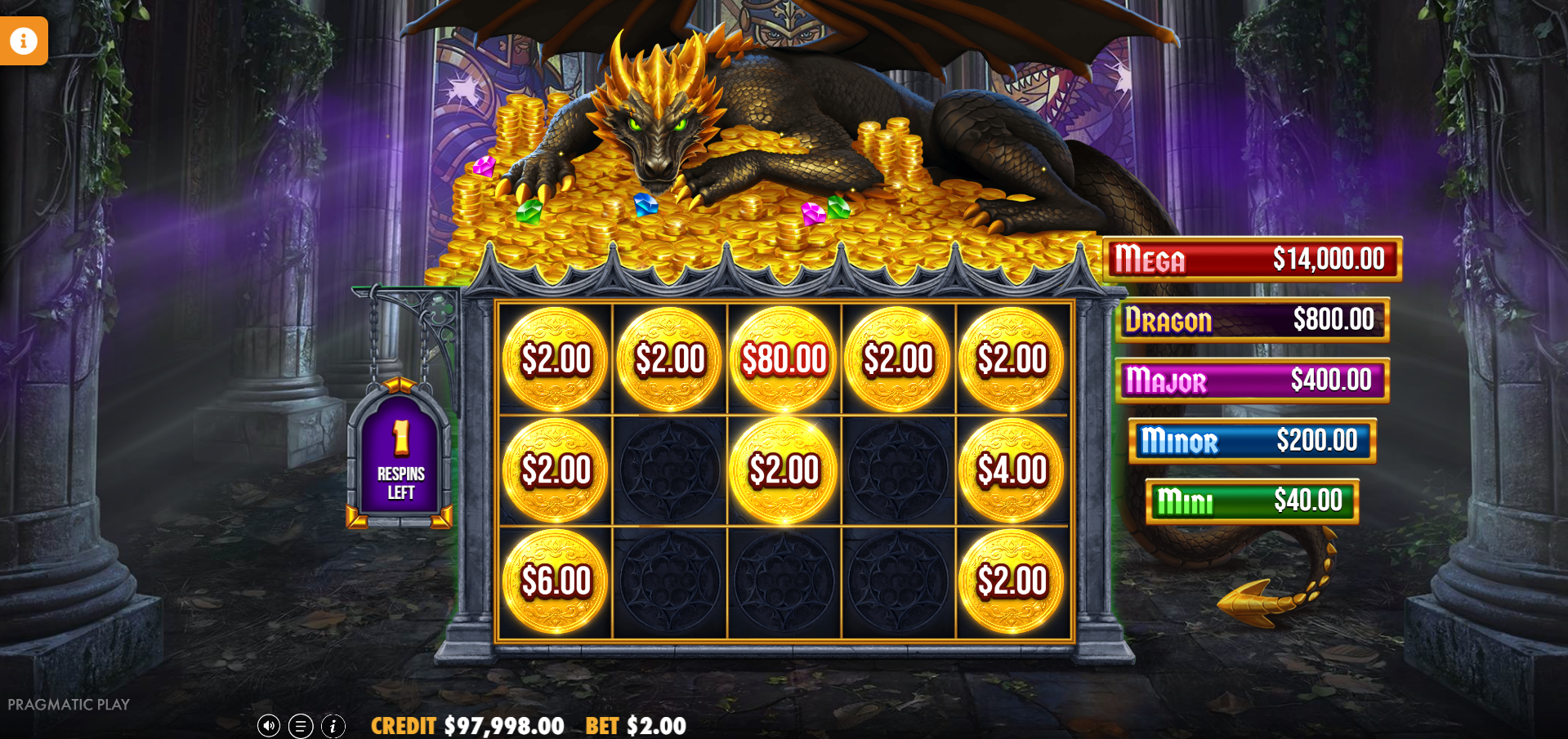 Sleeping Dragon Ultra Dark bonus feature screenshot