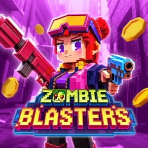 Zombie Blasters slot game logo