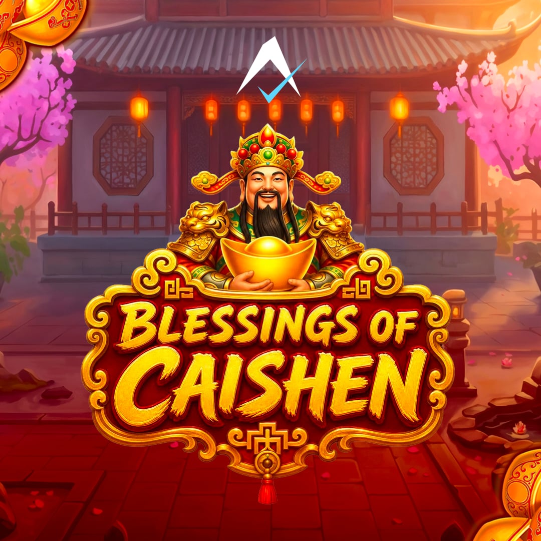 Blessings Of Caishen slot game logo