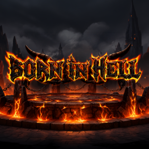Born In Hell slot game logo