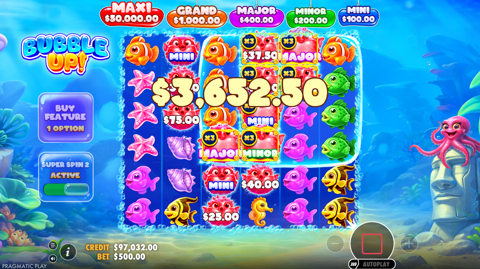 Bubble Up! Super Spin 2 buy screen
