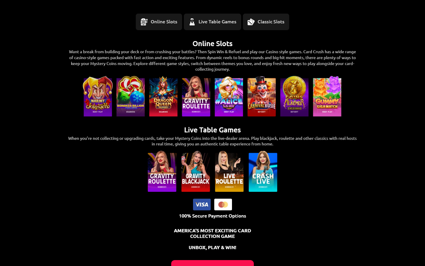 Card Crush Games