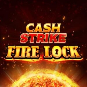 Cash Strike Fire Lock slot game logo