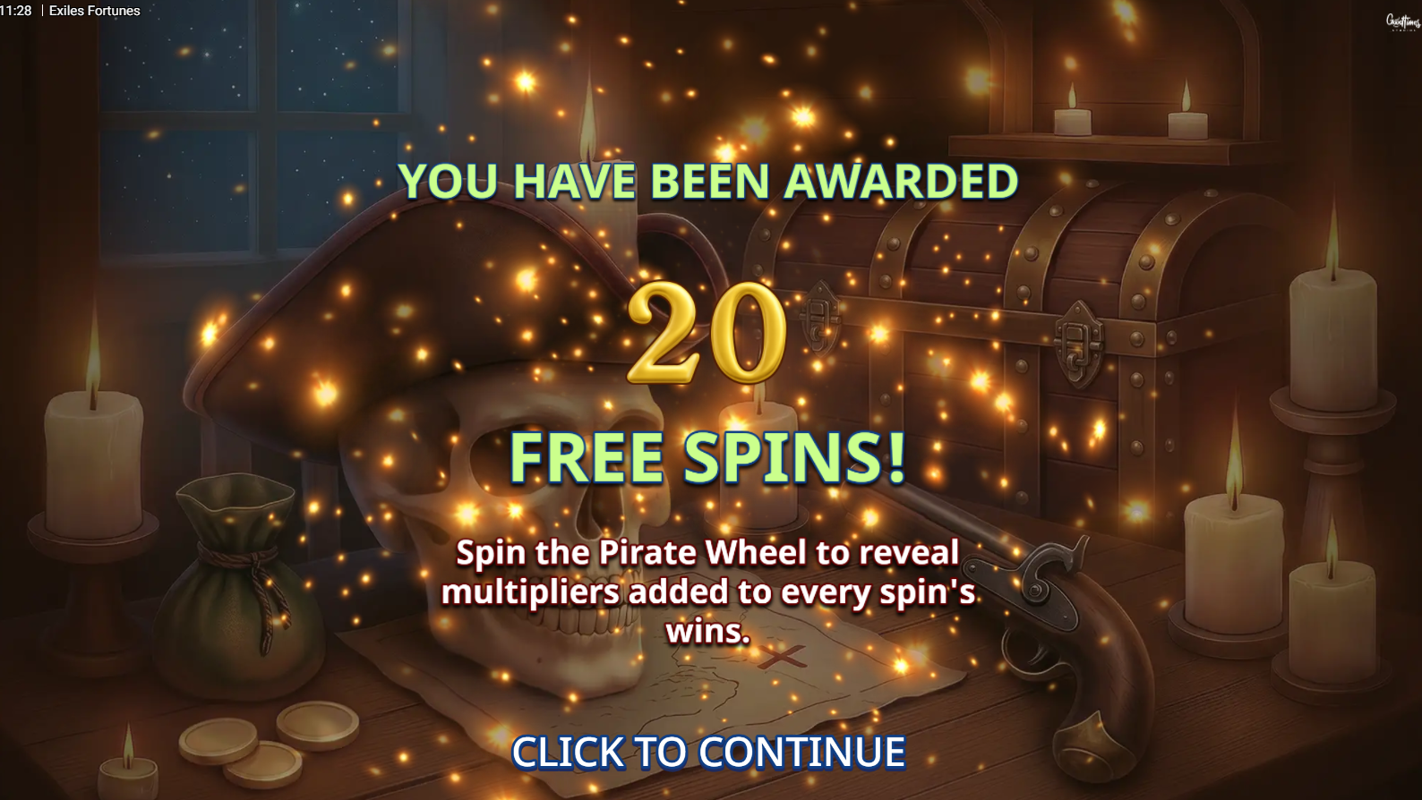 Exiles Fortunes Loot Box bonus buy feature selection screen