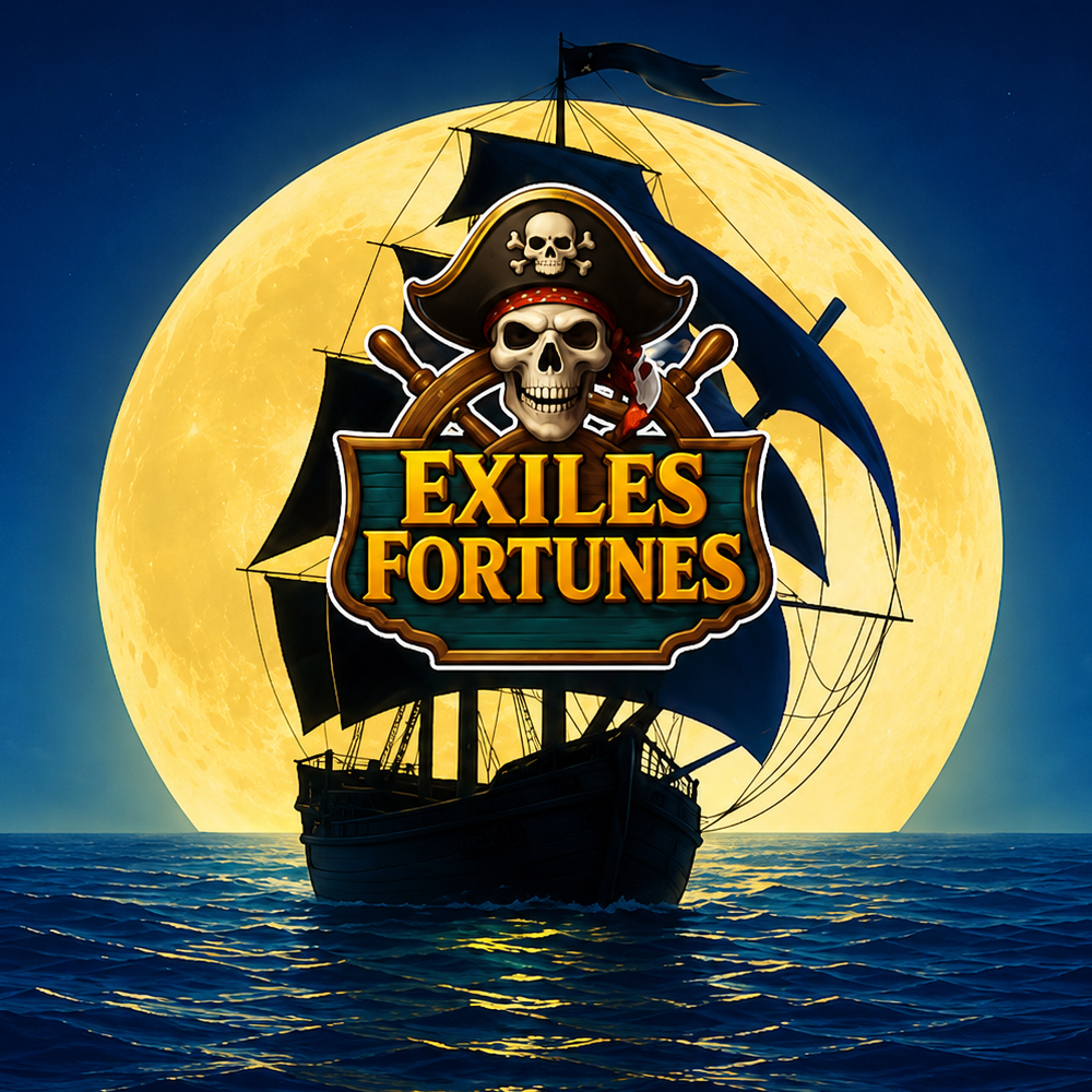 Exiles Fortunes slot game logo