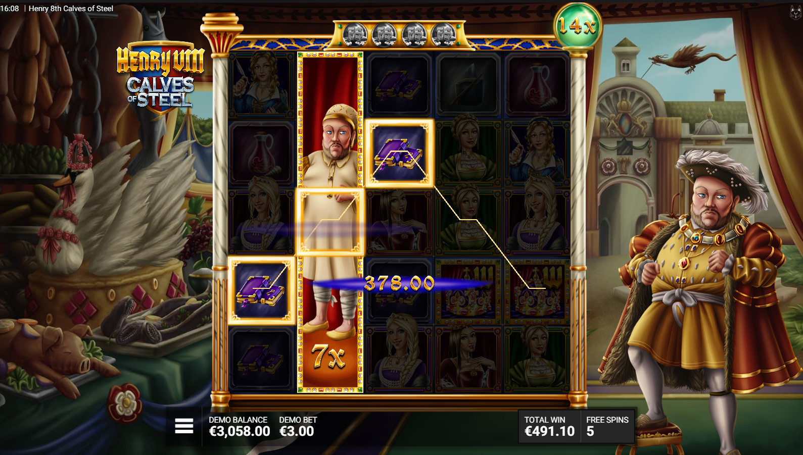 Henry 8th Calves of Steel - Run This Way bonus feature screenshot