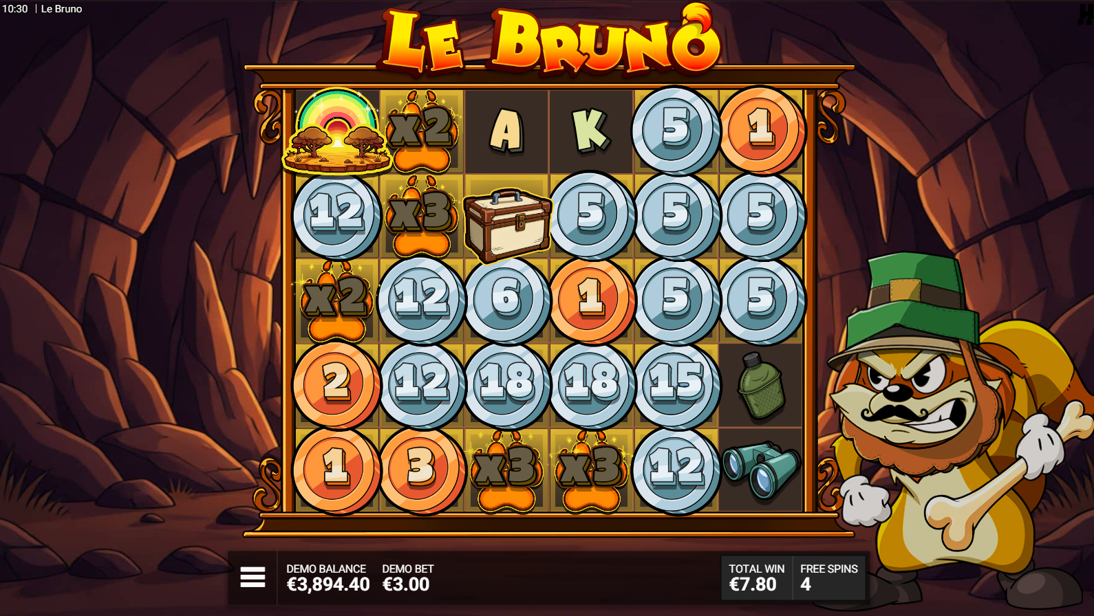 Le Bruno All That Glitters Is Gold bonus feature