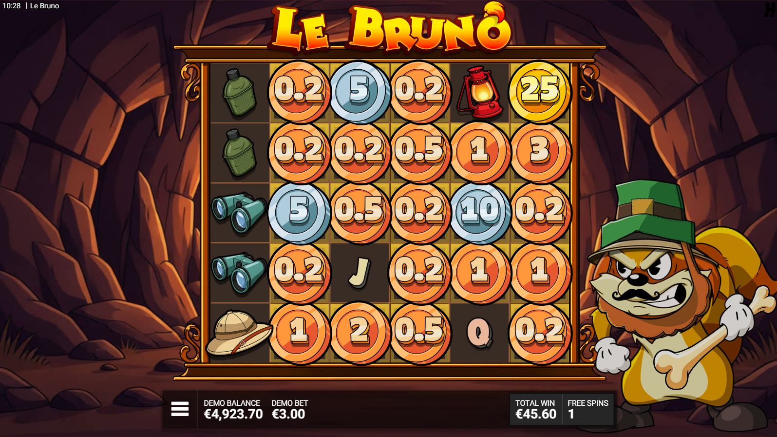 Le Bruno Luck of the Bandit free spins bonus