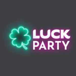 luck party casino logo