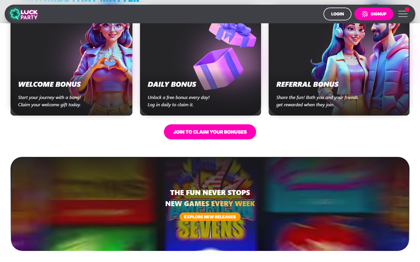 Luck Party Games