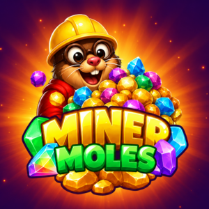 Miner Moles slot game logo