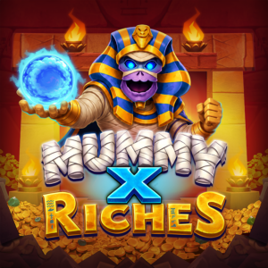 Mummy X Riches slot game logo